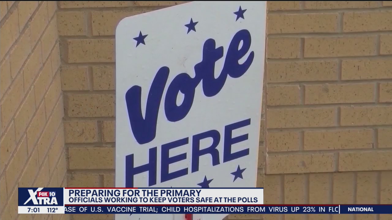 Officials working to keep primary voters safe amid pandemic