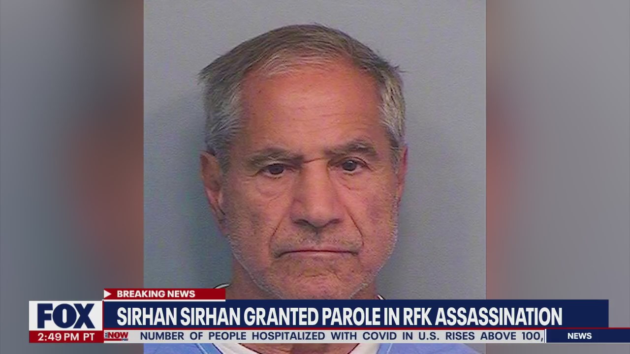 RFK assassin Sirhan wins parole with support of 2 Kennedys I LiveNOW from FOX