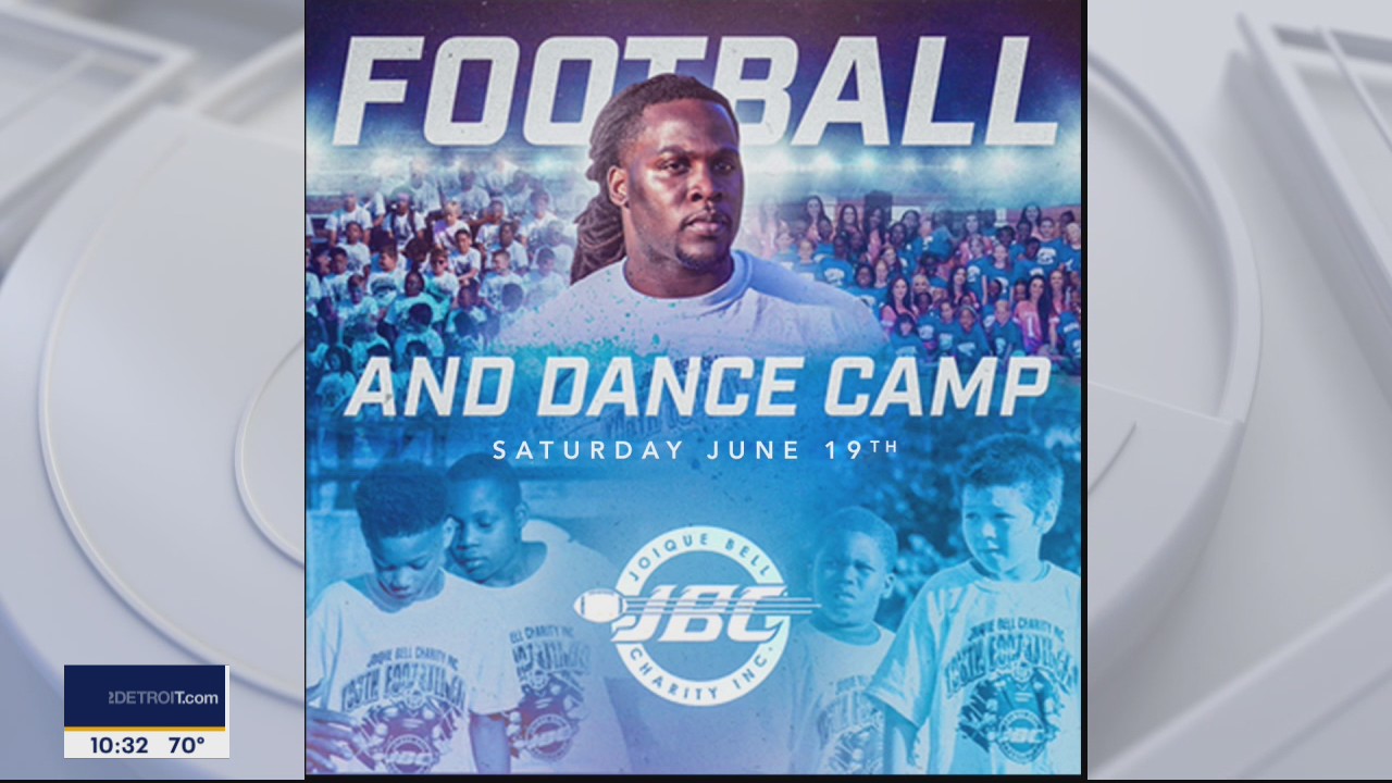 Joique Bell is getting ready for a big charity weekend