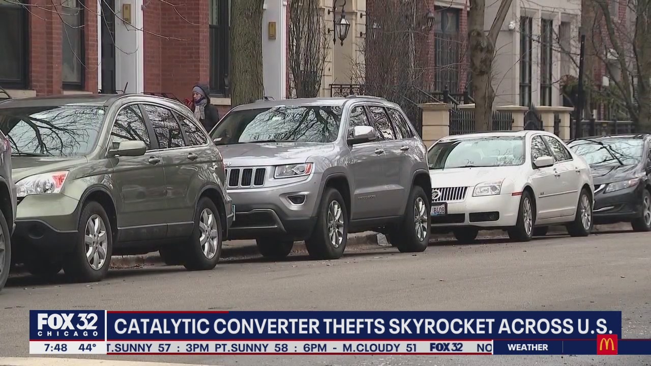 Catalytic converter thefts jump alongside carjackings, latest data shows