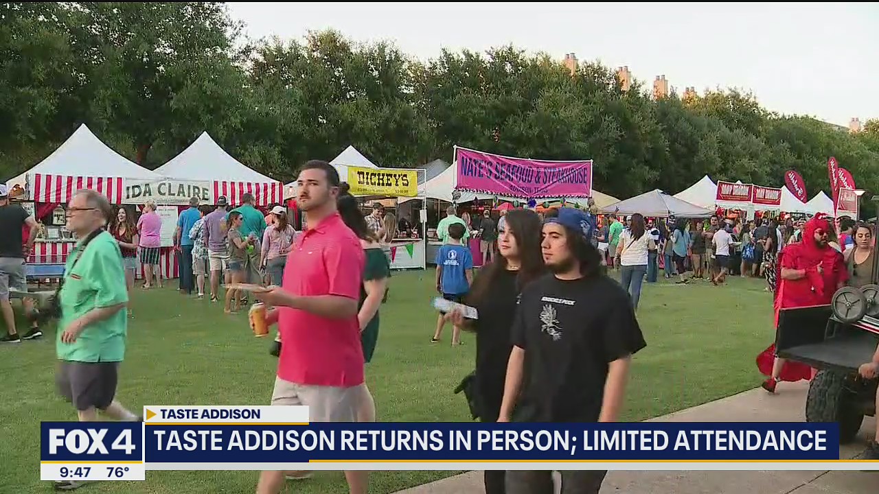 Taste Addison returns with limited in-person attendance