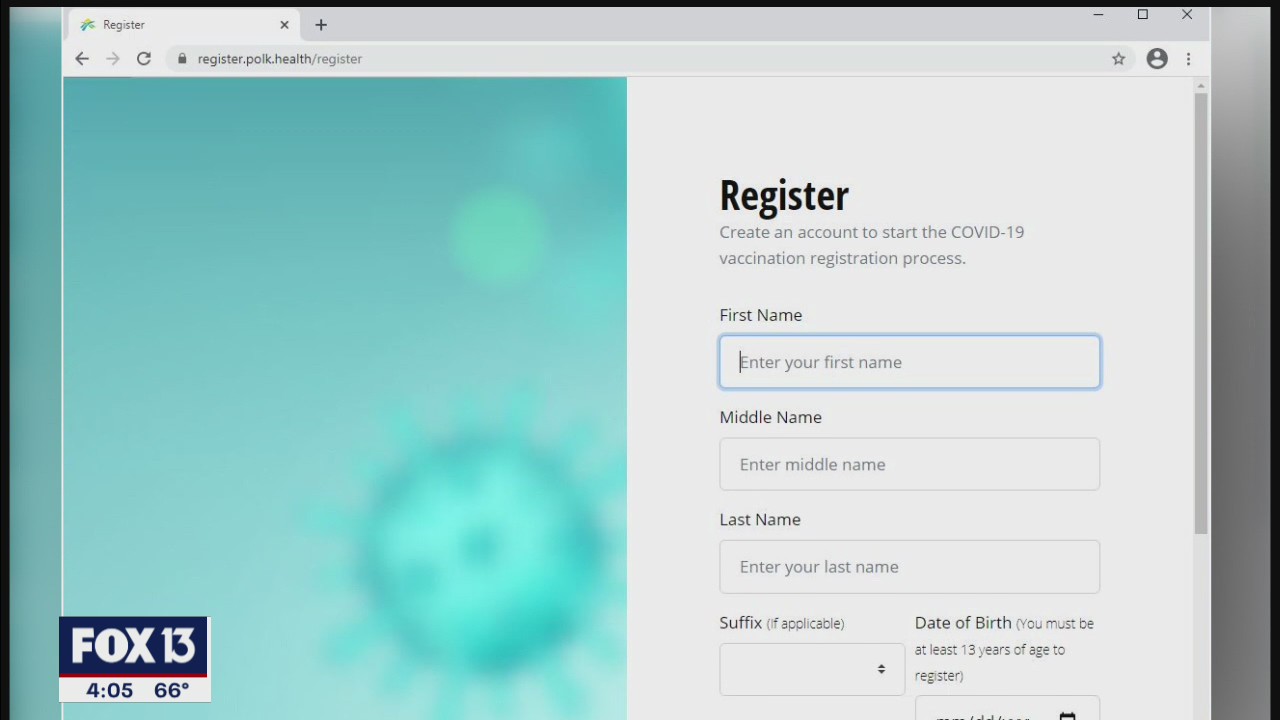 Polk County launches online vaccine registration