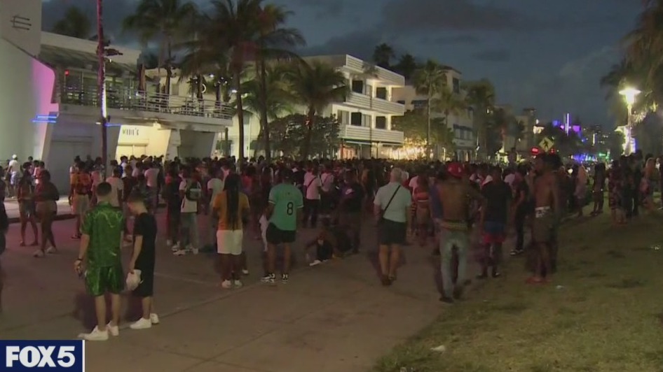 Spring break travel warning