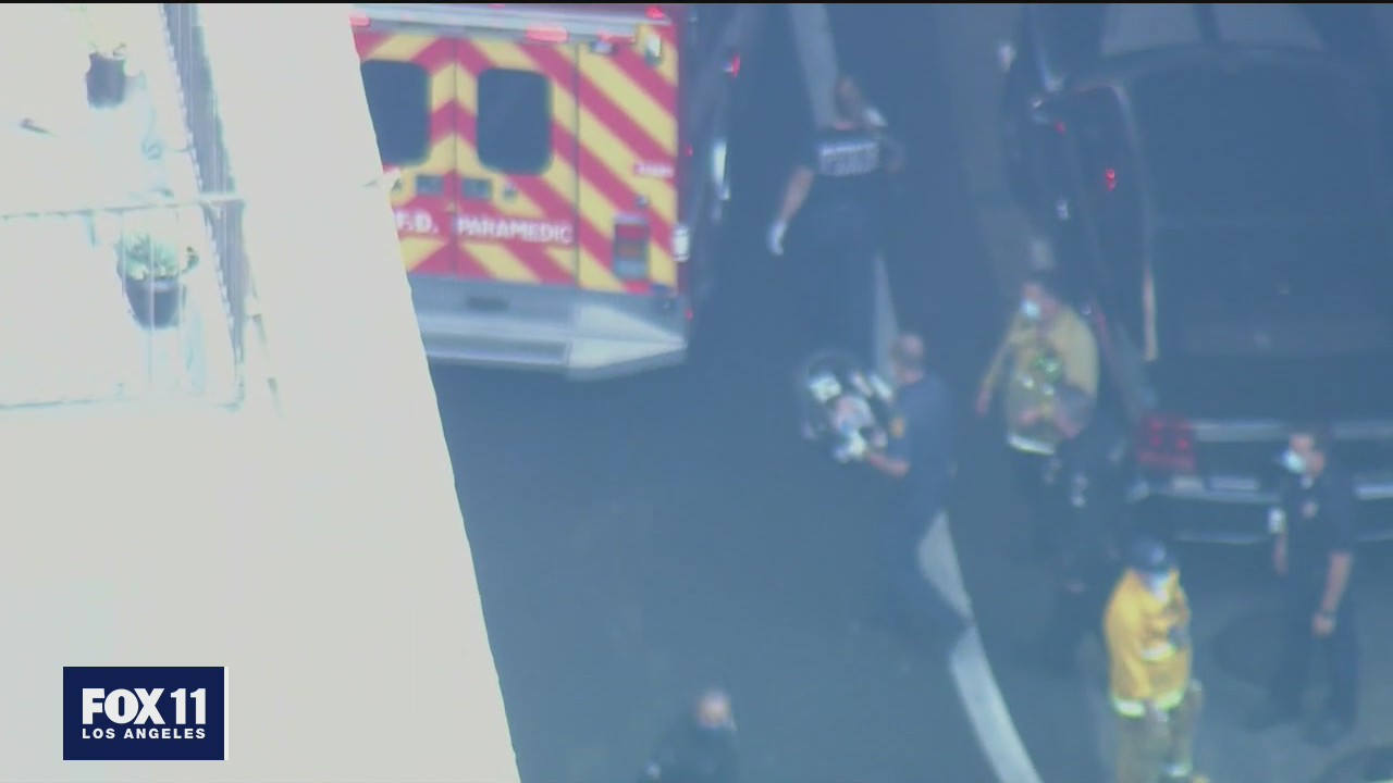 Suspect arrested after carjacking, pursuit in downtown LA