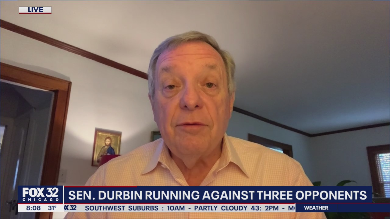 Sen. Durbin talks about the race to secure his fifth term