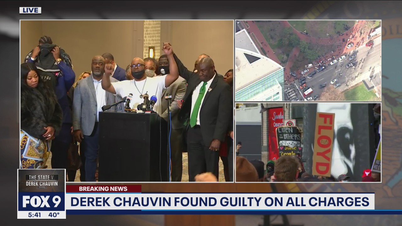 Brother of George Floyd thanks jury for guilty verdict