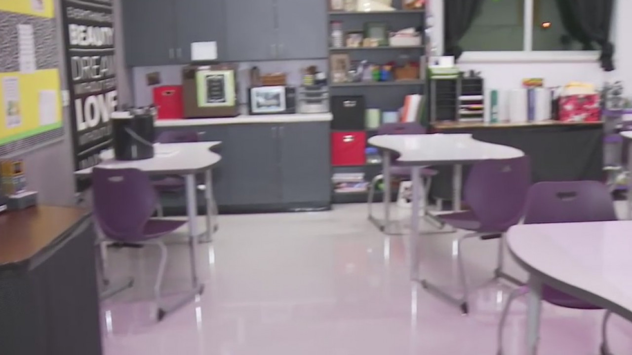First day of school for Thrall ISD