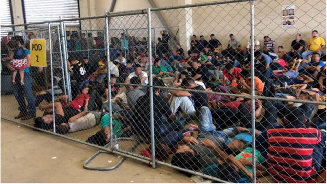 Images show migrants pleading for help in ‘dangerous’ overcrowded Texas DHS detention facilities