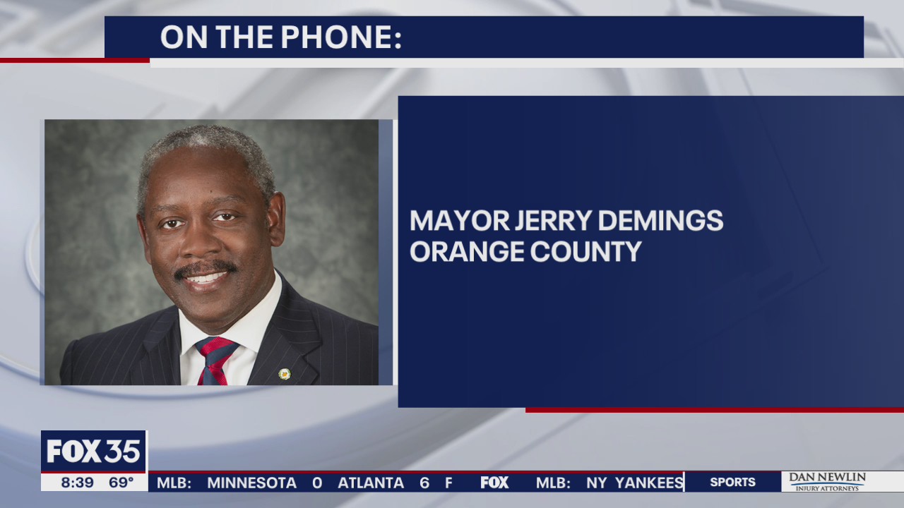 Orange County Mayor Jerry Demings talks about the vaccine rollout