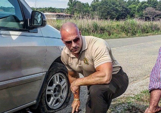 Alabama officer earns fame for striking resemblance to ‘The Rock’