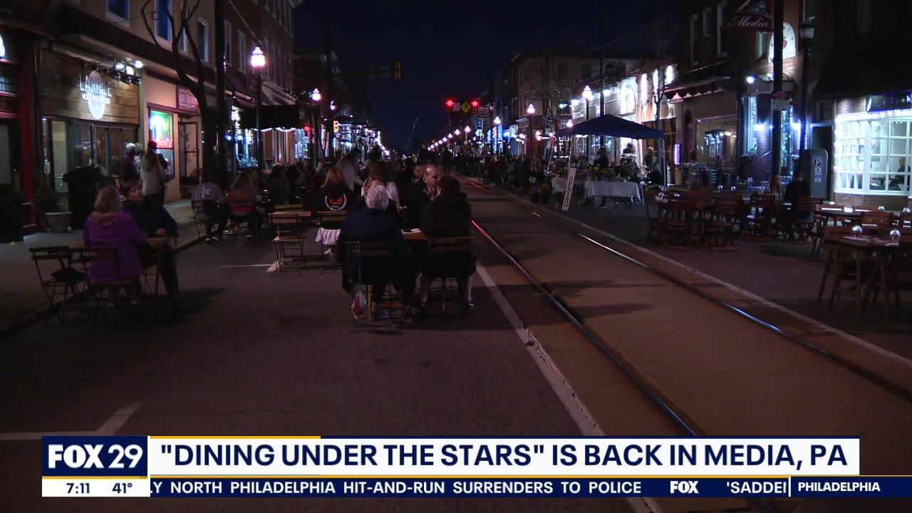 'Dining Under the Stars' gives Media restaurants a much-needed boost