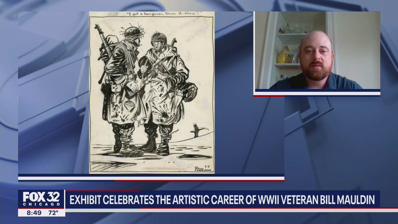 Exhibit celebrates artistic career of WWII veteran