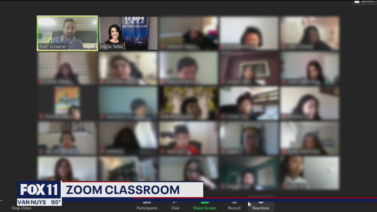 Going back to school via Zoom