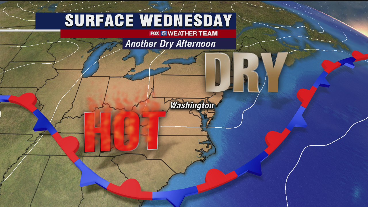 FOX 5 Weather forecast for Wednesday, July 15