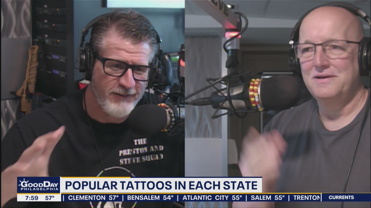 Preston and Steve talk popular tattoos in each state