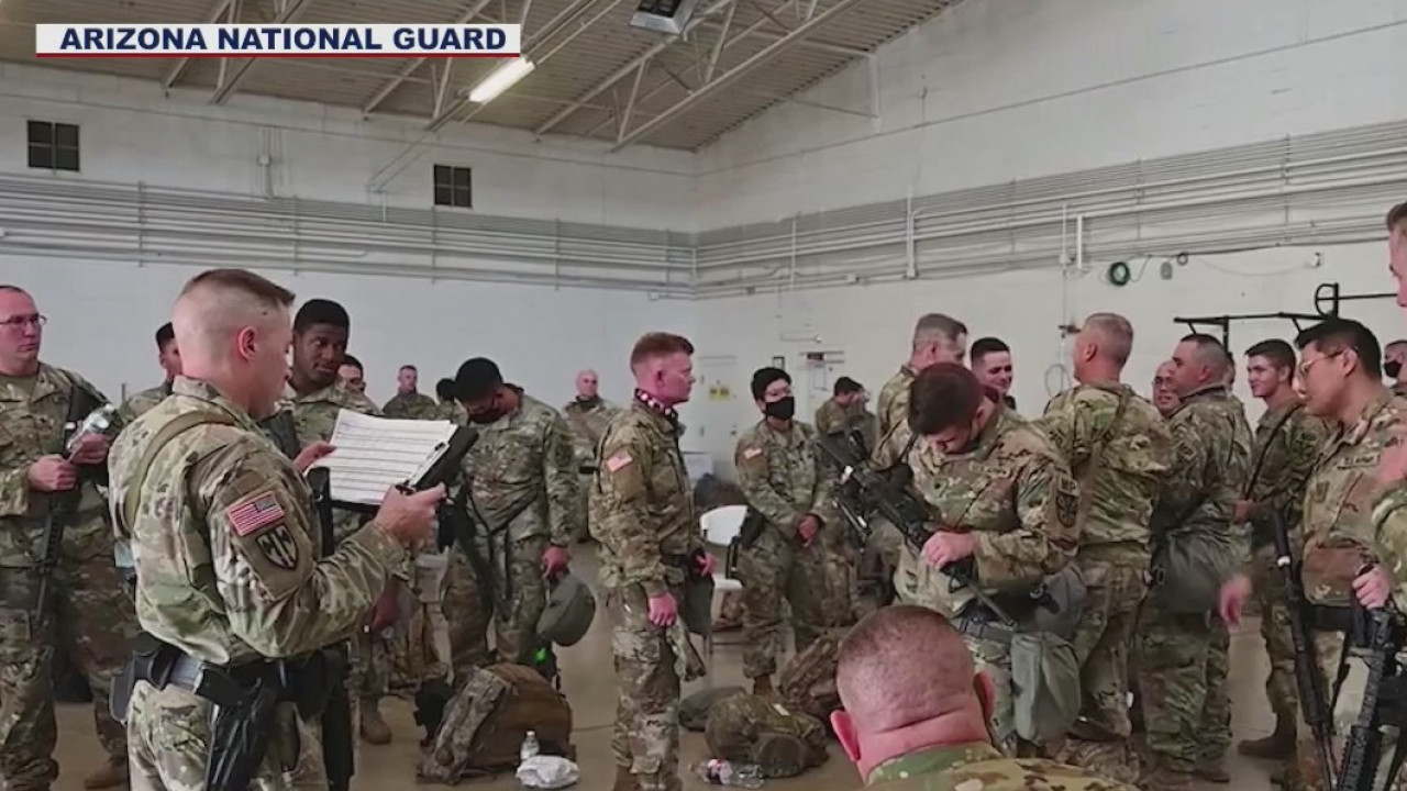 Arizona National Guard one of two states volunteered to respond to any civil unrest
