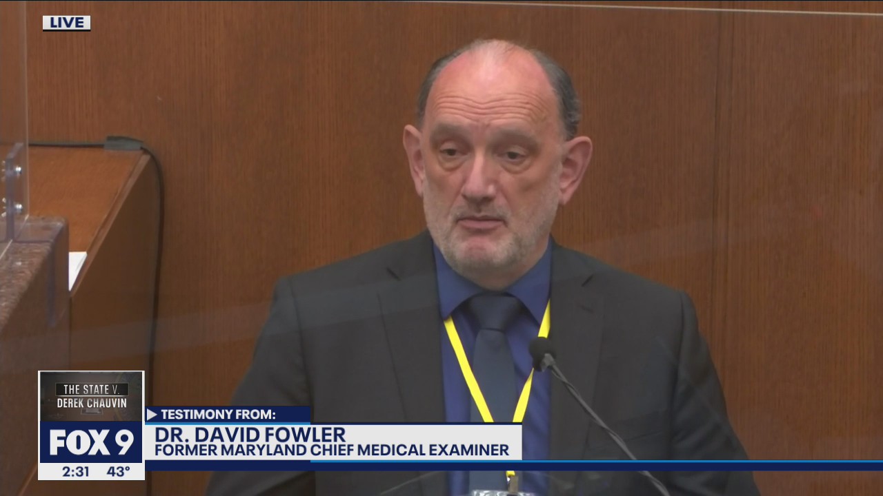Dr. Fowler says he believes George Floyd should have received earlier medical intervention