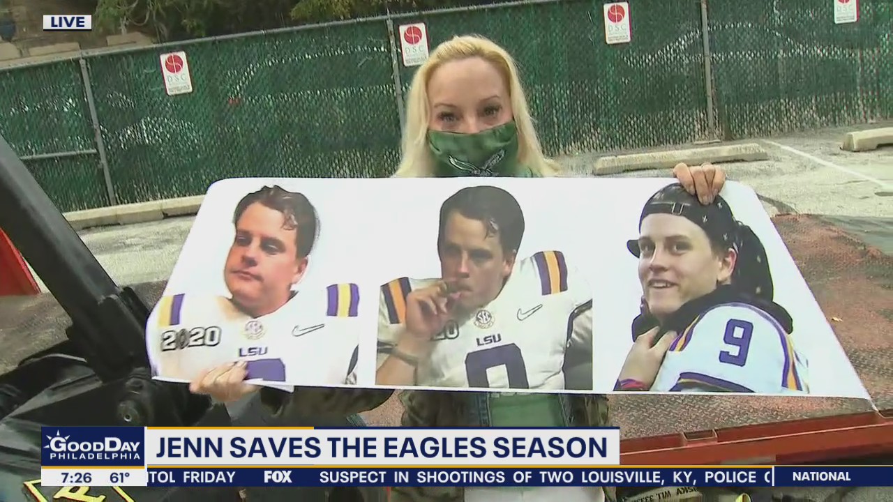 Jenn Fred enlists help in effort to save Eagles season