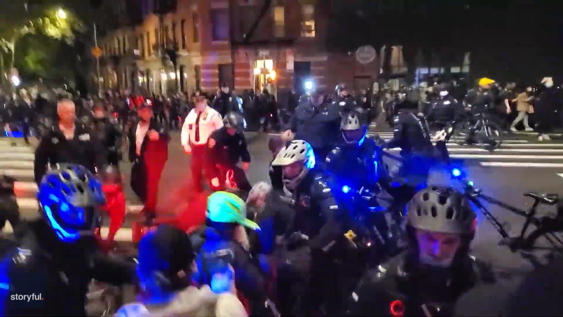 Dozens arrested in New York protests