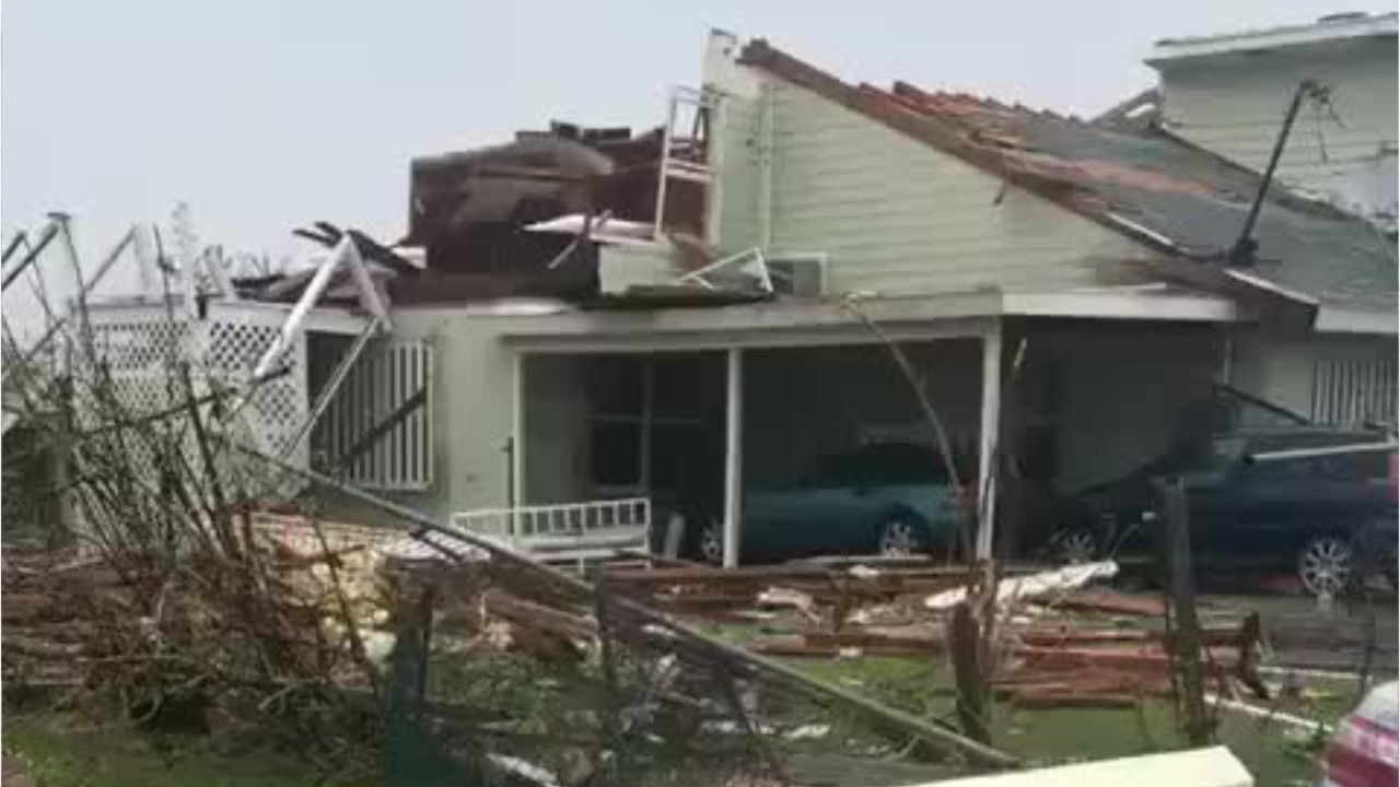 Video shows Dorian thrashing Bahamas