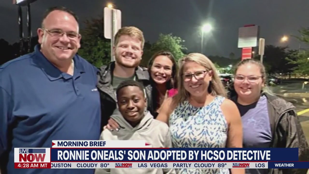 Officer adopts boy who saw mother & sister murdered