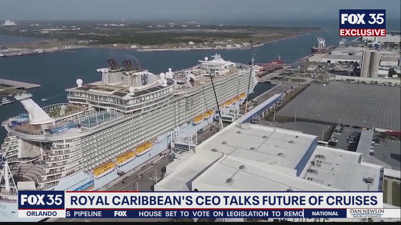 FOX 35 EXCLUSIVE: Royal Caribbean's CEO talks future of cruises