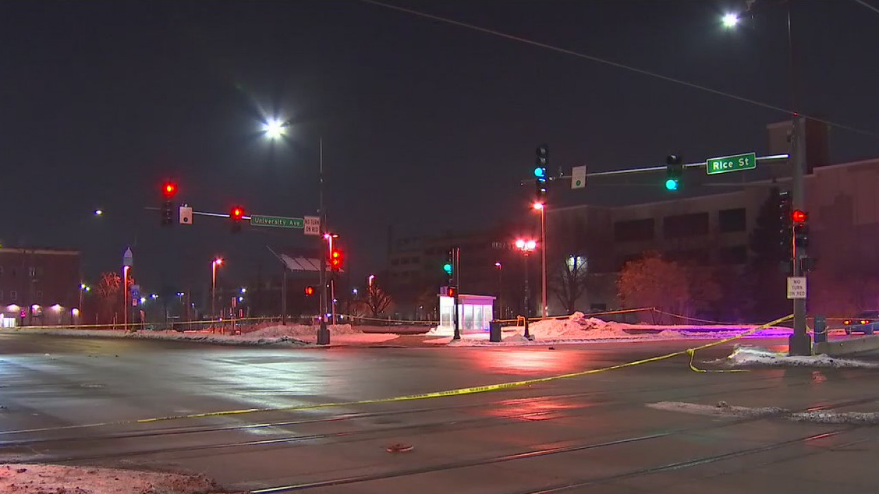 Man hospitalized after hit-and-run crash in St. Paul Thursday night