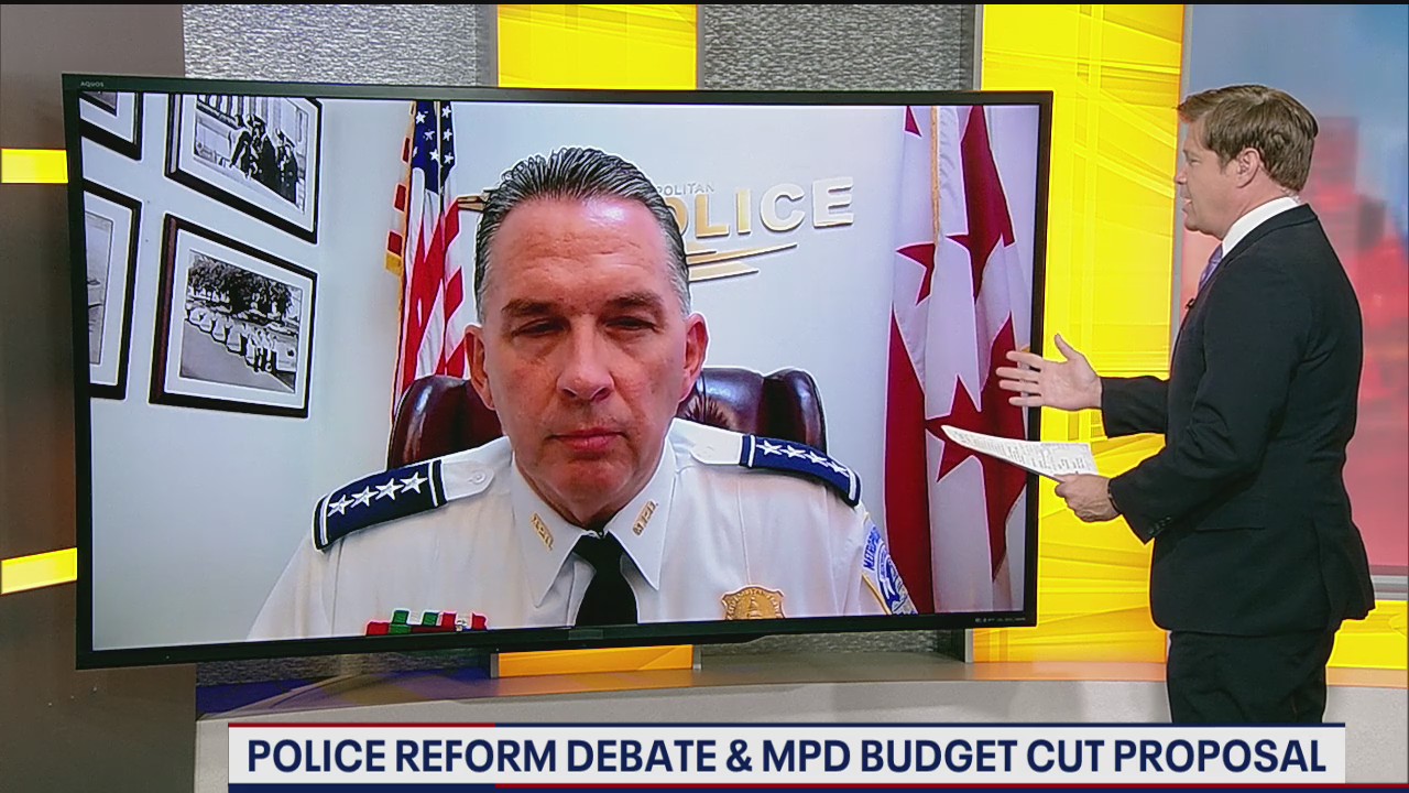 DC police chief Pete Newsham talks to FOX 5