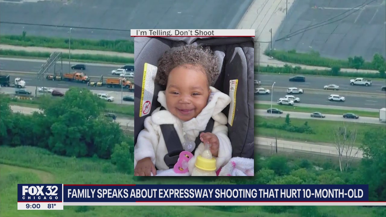 Infant critically wounded in Bishop Ford Expressway shooting