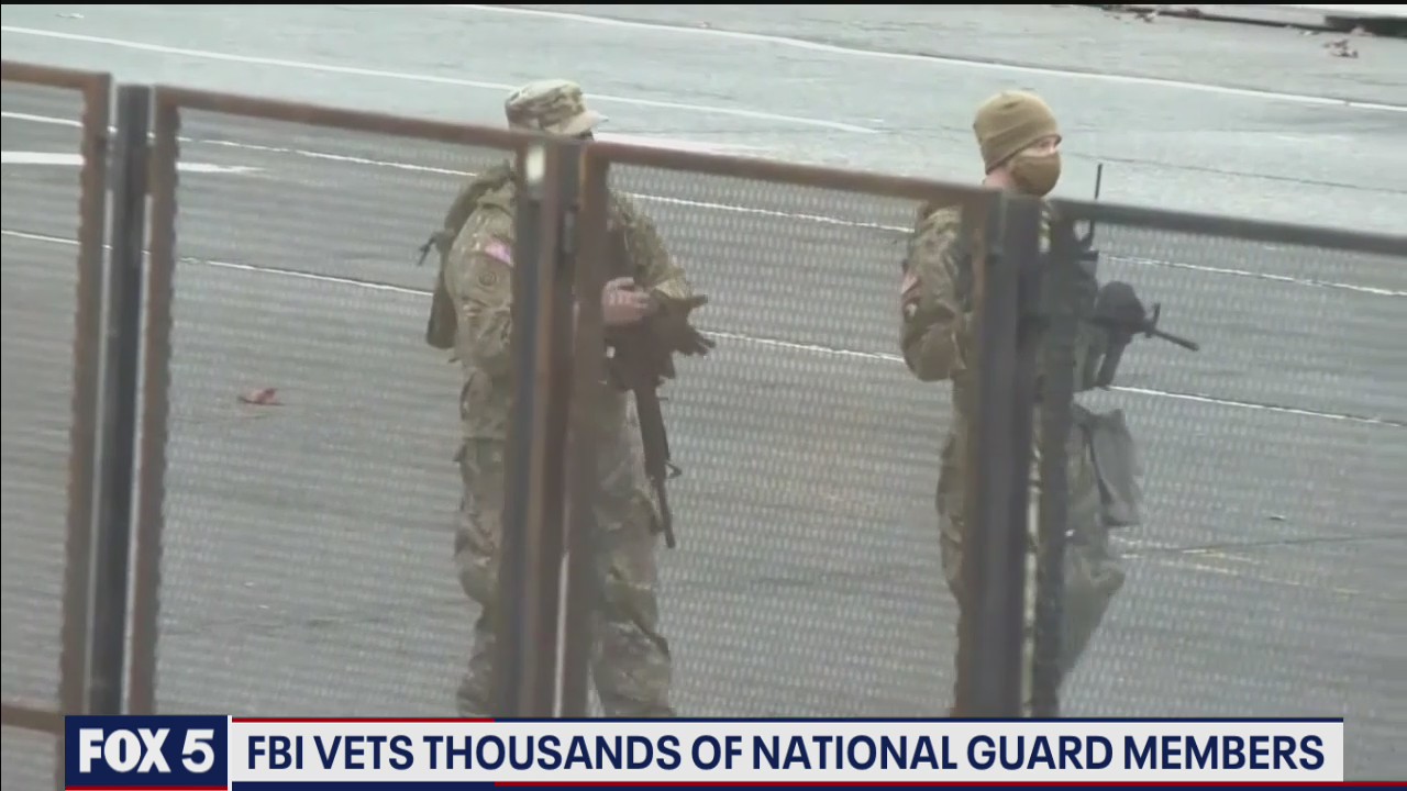 FBI vetting National Guard members ahead of inauguration