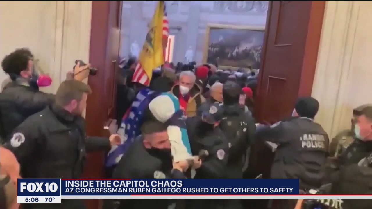 Arizona Democratic congressman recounts chaos during deadly U.S. Capitol riot