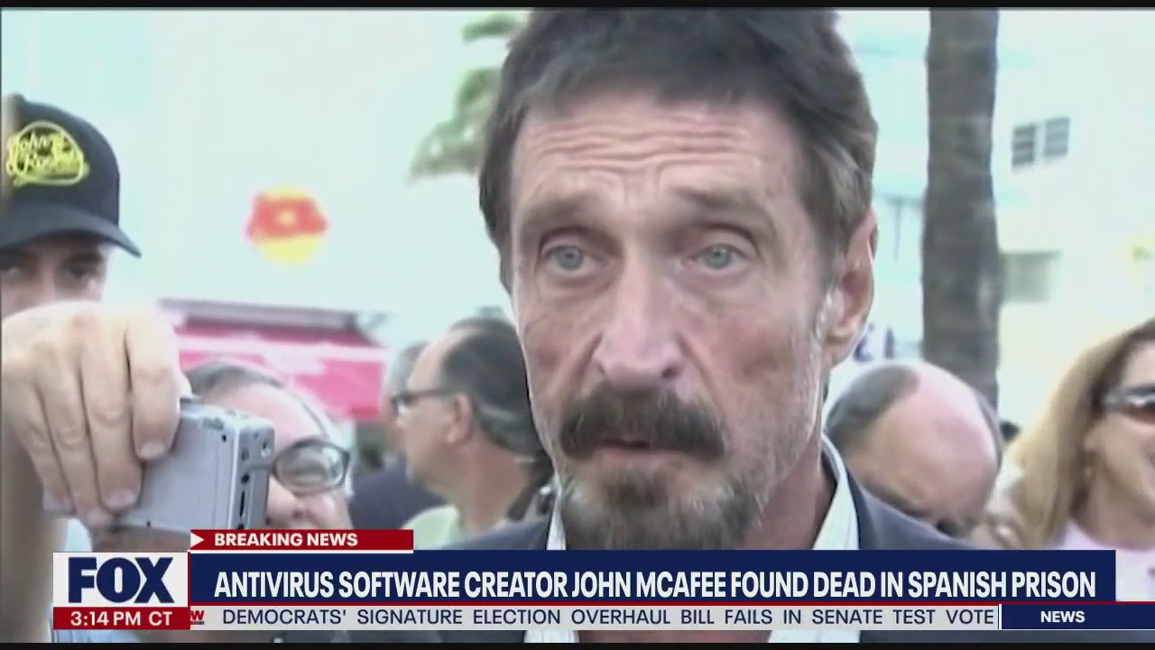 John Mcafee found dead in Spanish prison I NewsNOW from FOX