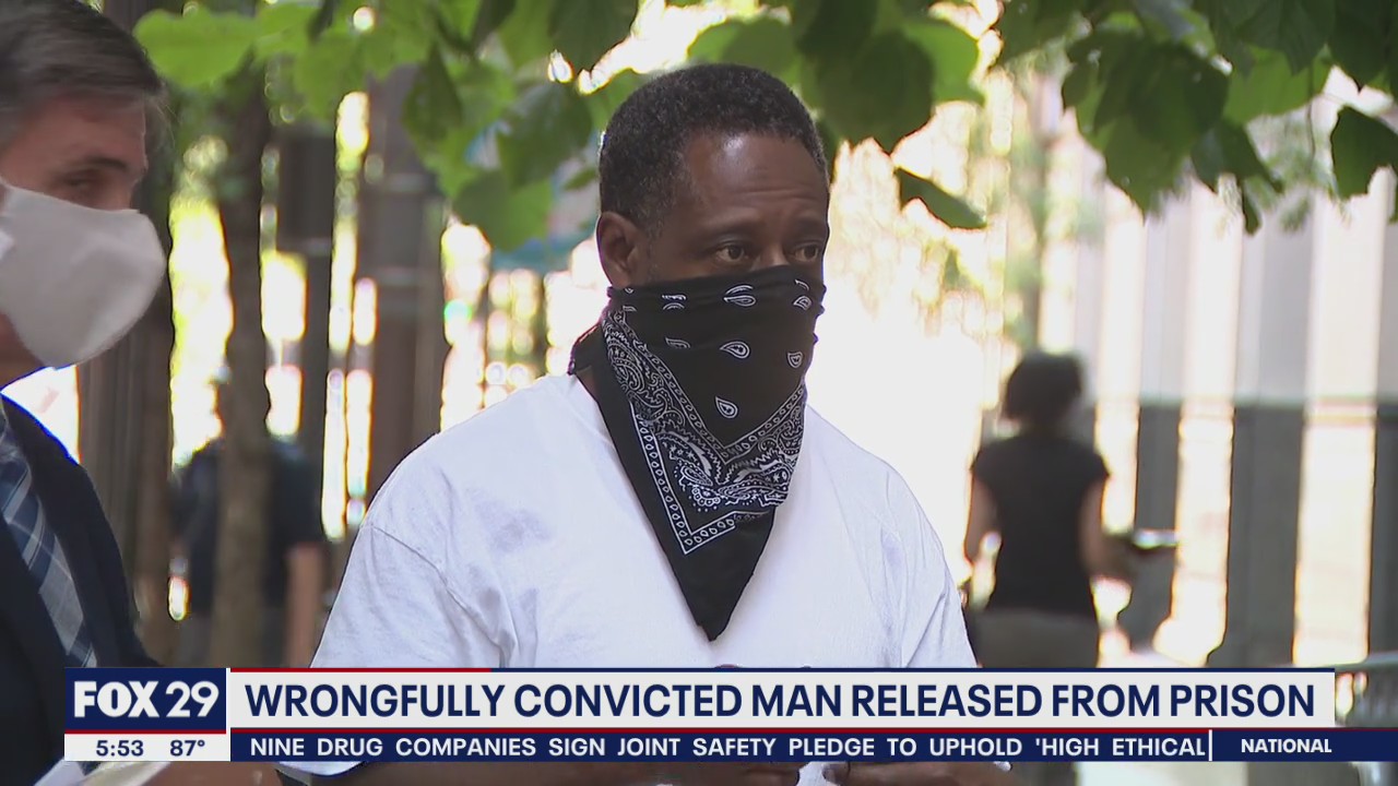 Man released from prison after conviction overturned