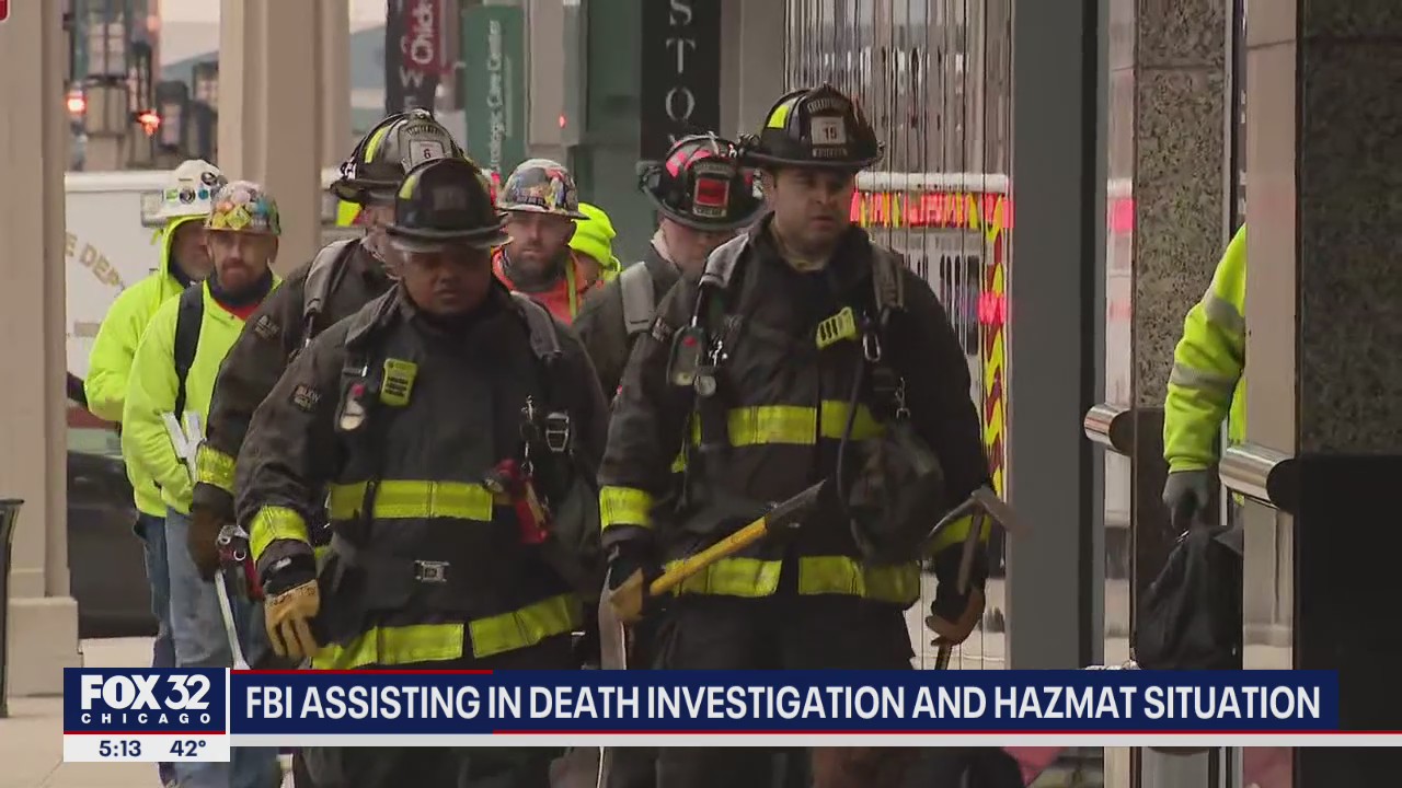 FBI assisting in death investigation, hazmat situation in Streeterville