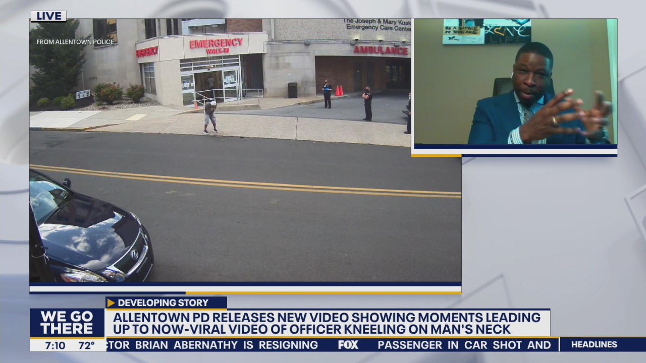 Attorney Shaka Johnson weighs in on new video of Allentown arrest