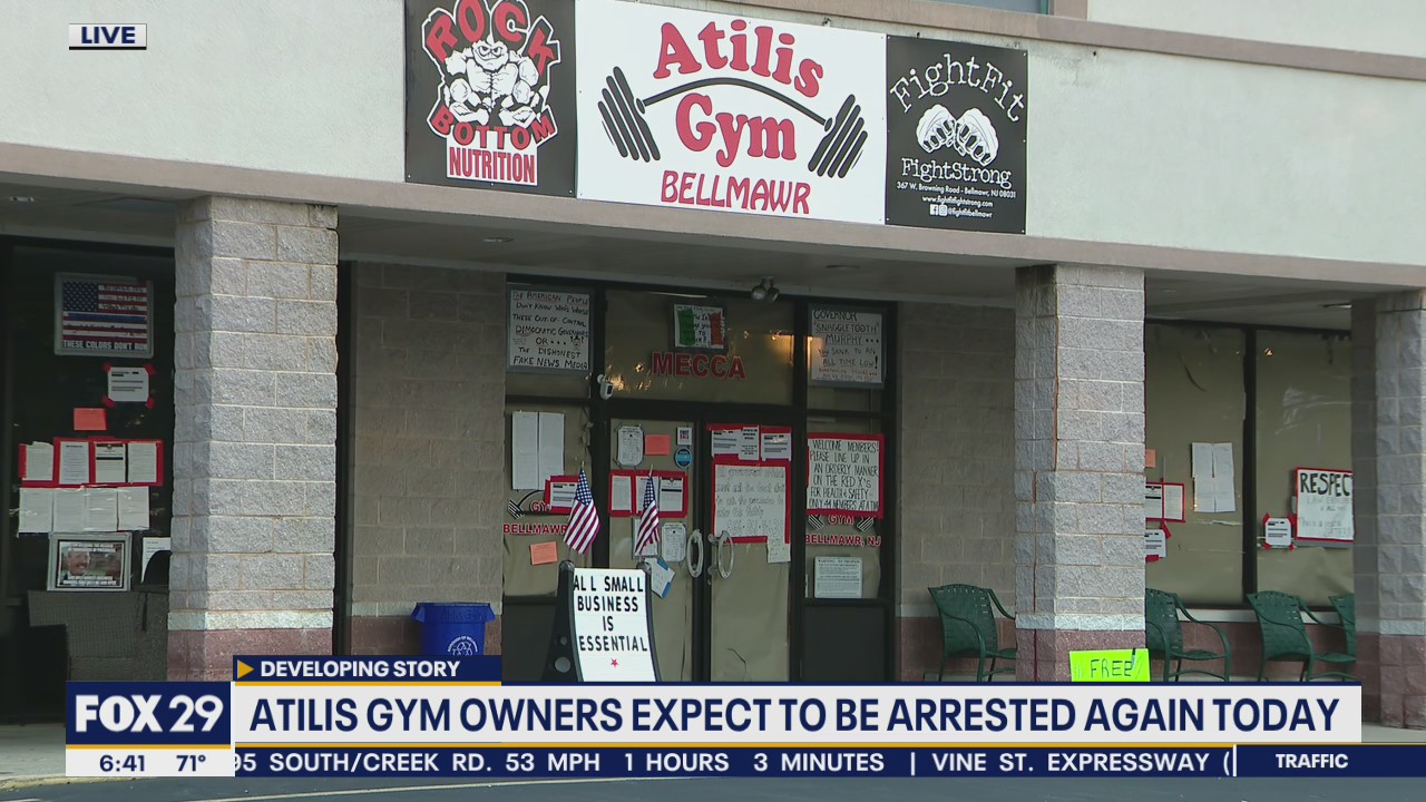 Atilis Gym owners expect to be arrested again Wednesday