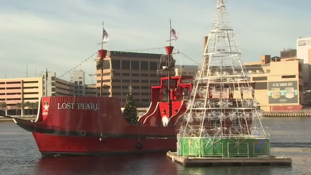 Pirate Water Taxi offering Christmas cruises