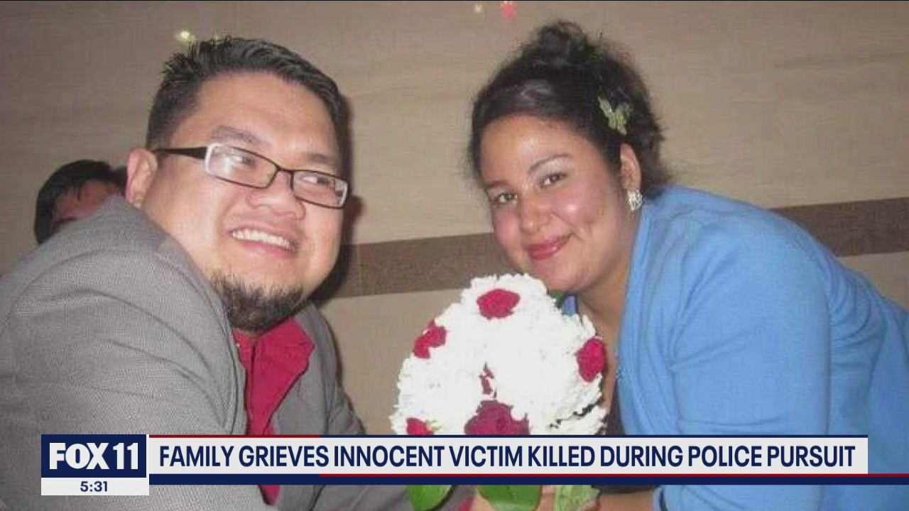 Family grieves loss of innocent man killed during police pursuit
