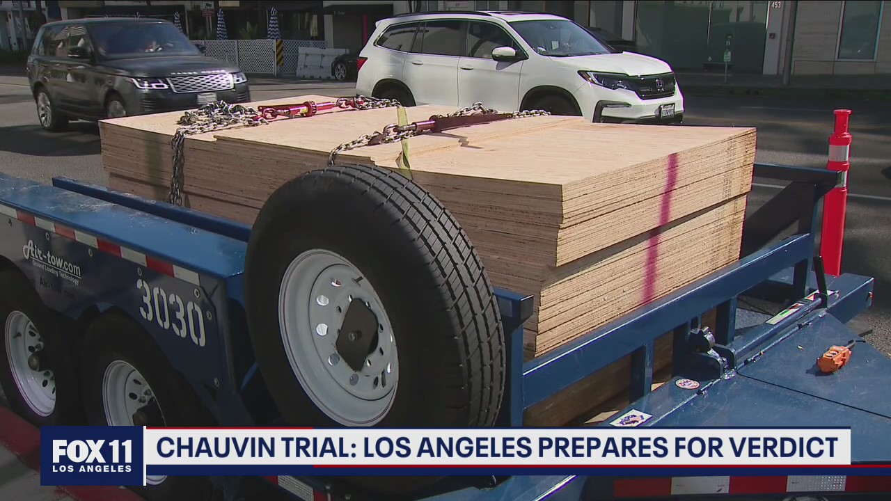 City of Los Angeles prepares for outcome of Chauvin trial