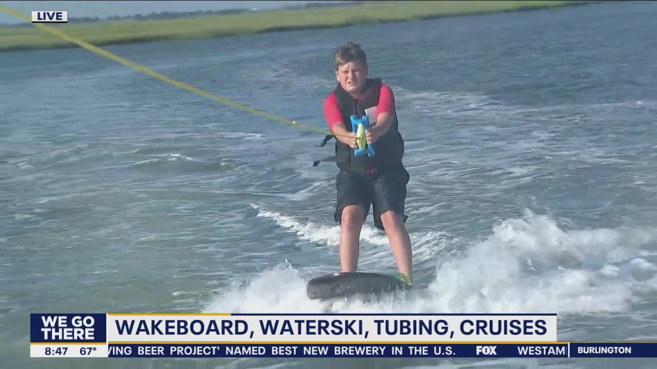 Wakeside Watersports offers zup, wakeboard, waterskiing, tubing and cruises