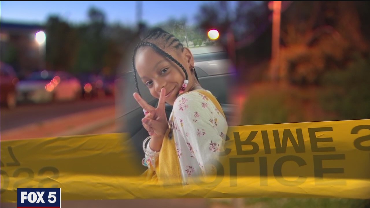 Family demands end to gun violence after 7-year-old girl shot in chest while playing in Northeast DC