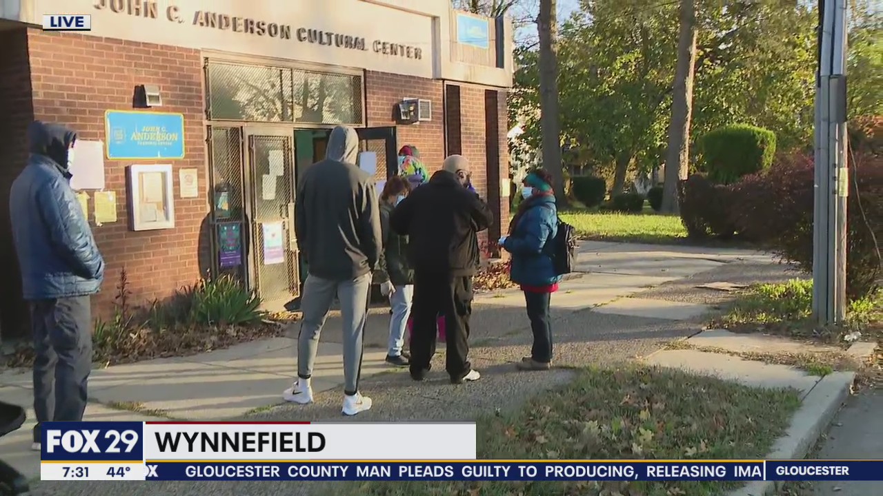 Voters pack the polls in Philadelphia amid critical election