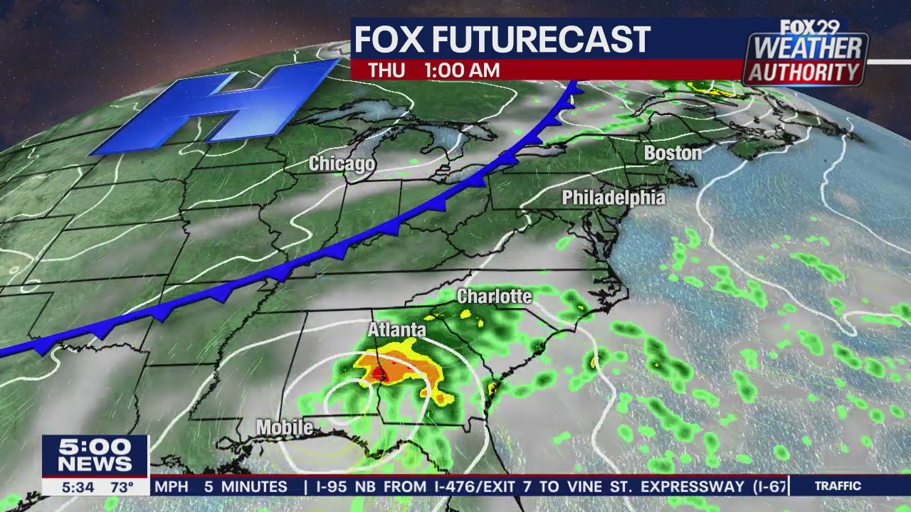 FOX 29 Weather Authority 7-day forecast