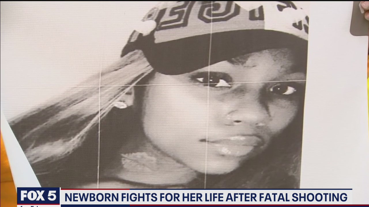 Newborn fights for life after mother fatally shot; 3 arrests made related to murder