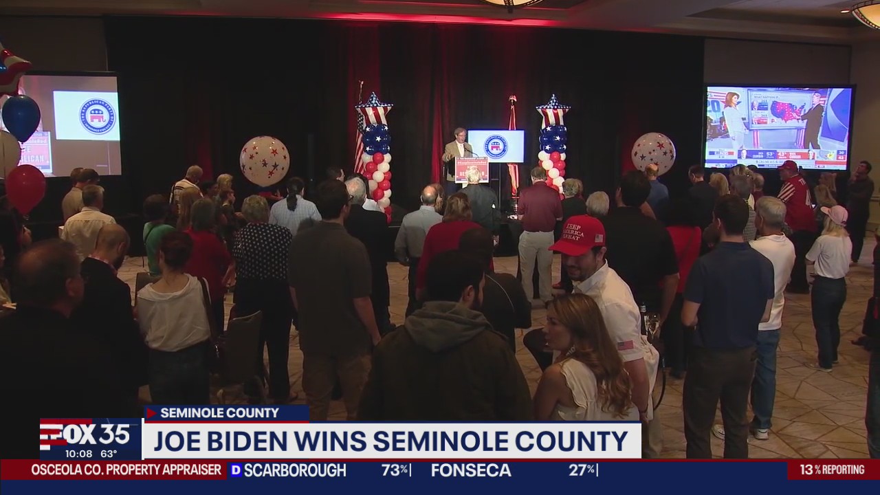 Joe Biden wins Seminole County
