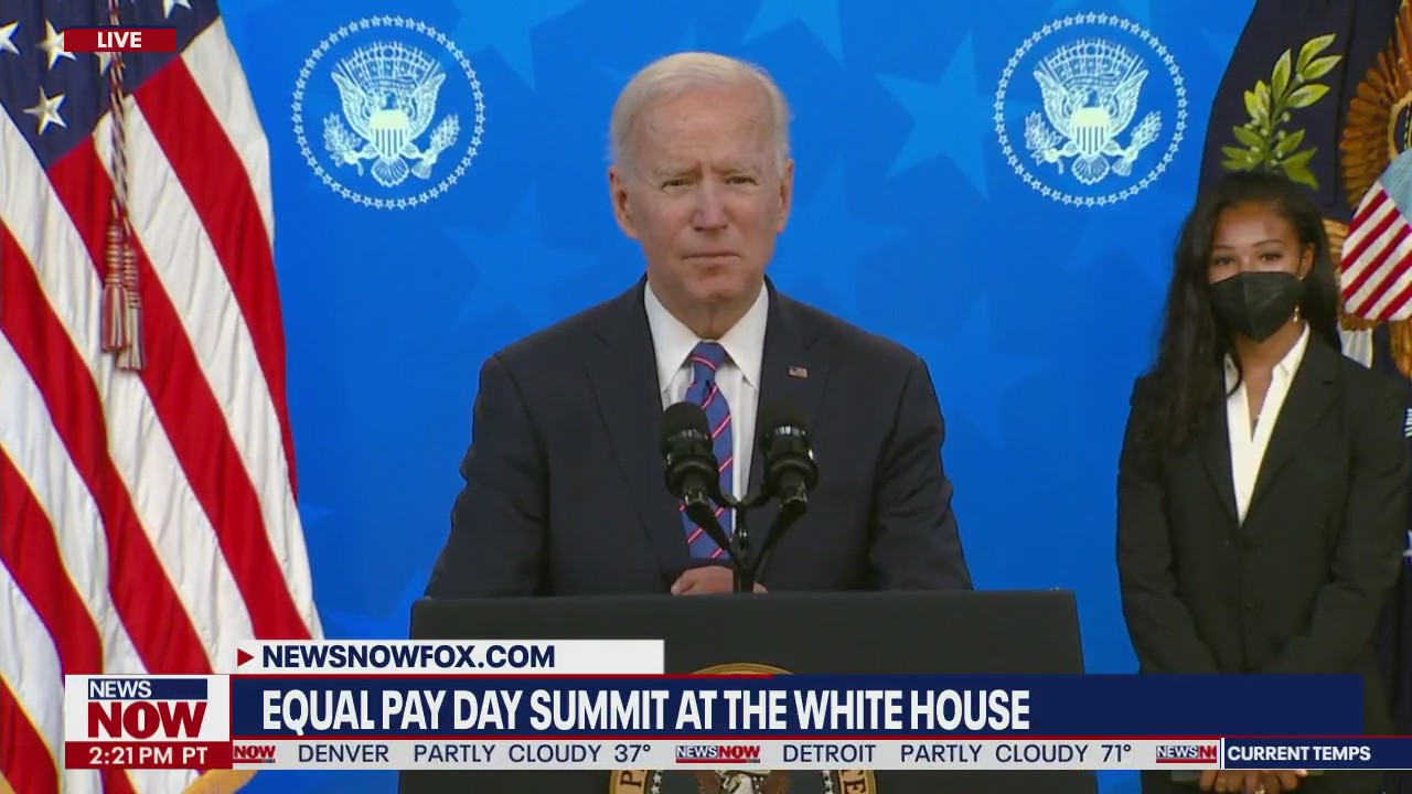 President Biden makes remarks on Equal Pay Day