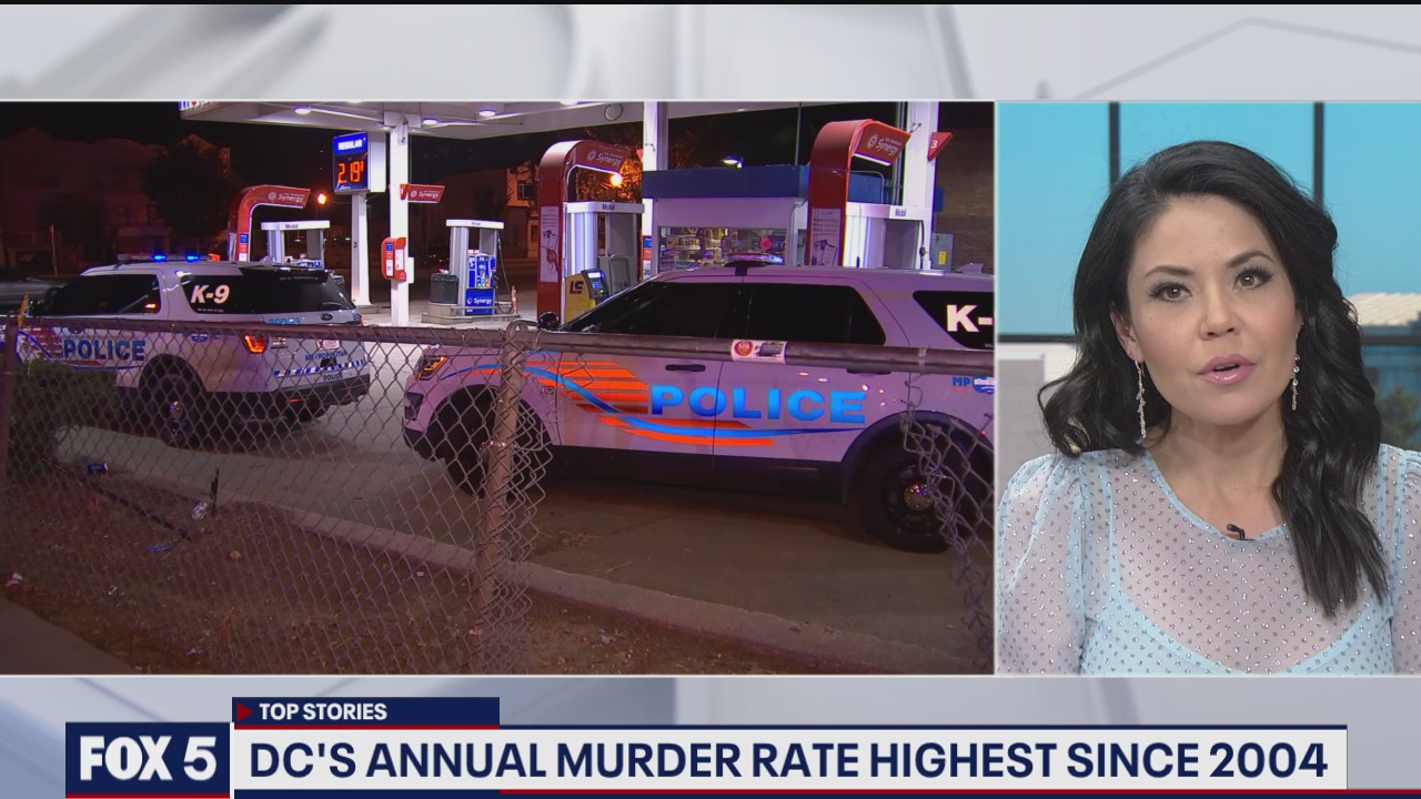 DC murder rate highest since 2004