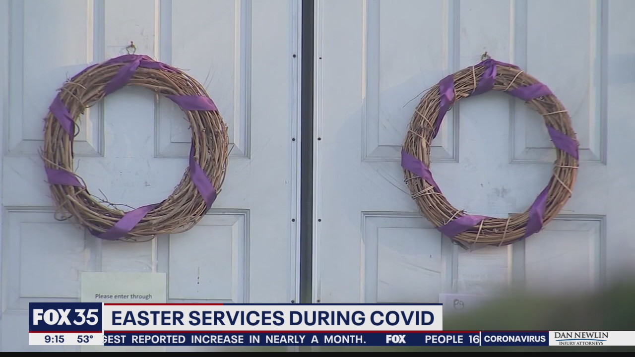 Easter services during COVID