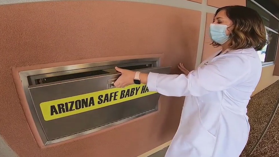 Baby boxes available in Arizona for people wanting to give up their newborn