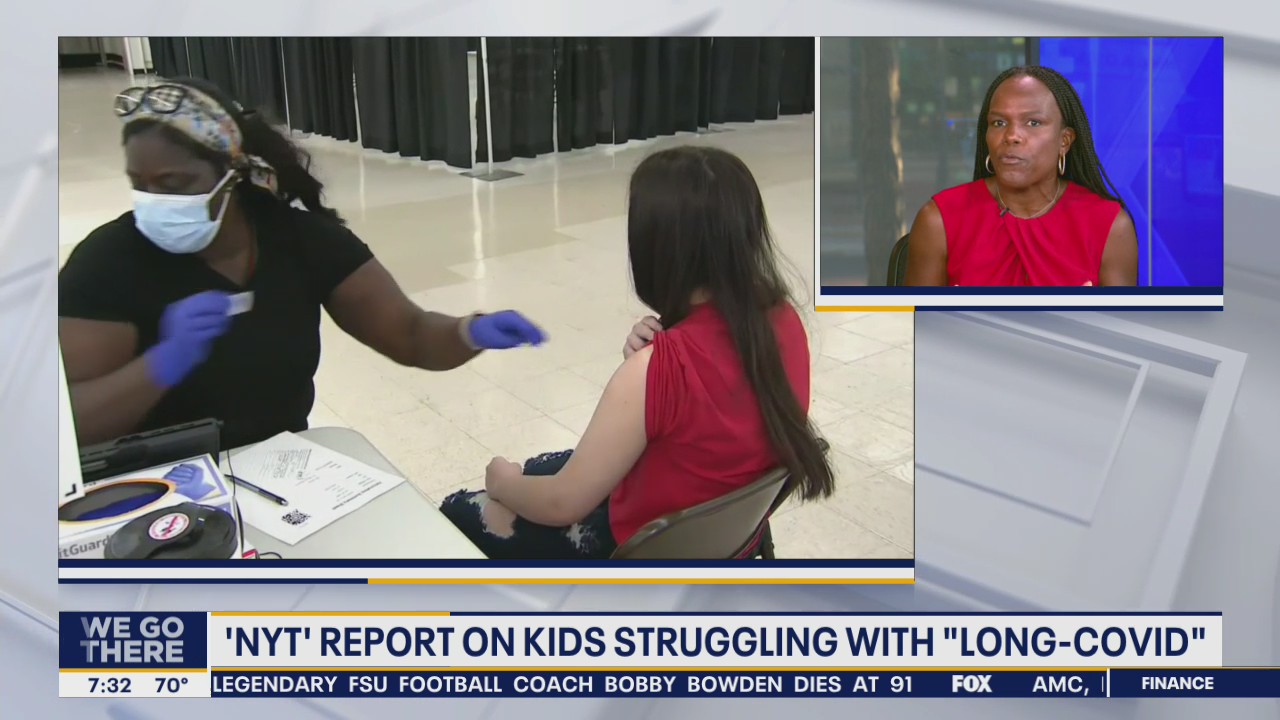 NYT report on kids struggling with 'long-COVID'